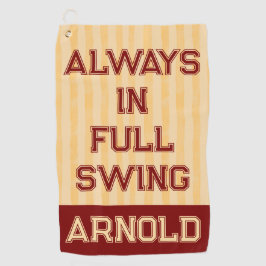 Dads Golfhanddoek leuk moderne humor