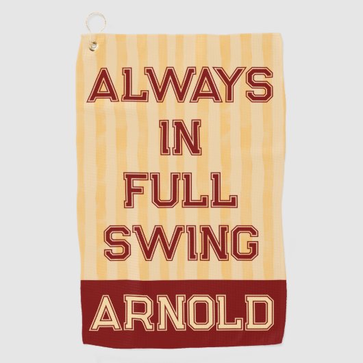 Dads Golfhanddoek leuk moderne humor (Voorkant)