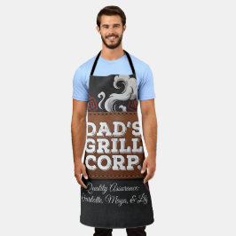 Dad's Grill Corp. Gepersonaliseerd Schort