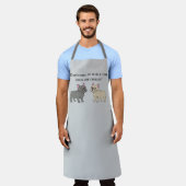 Dad's grillin' while the dogs are chillin' schort (Gedragen)