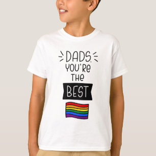 Dads, je bent de beste - Vaderdag trots T-shirt