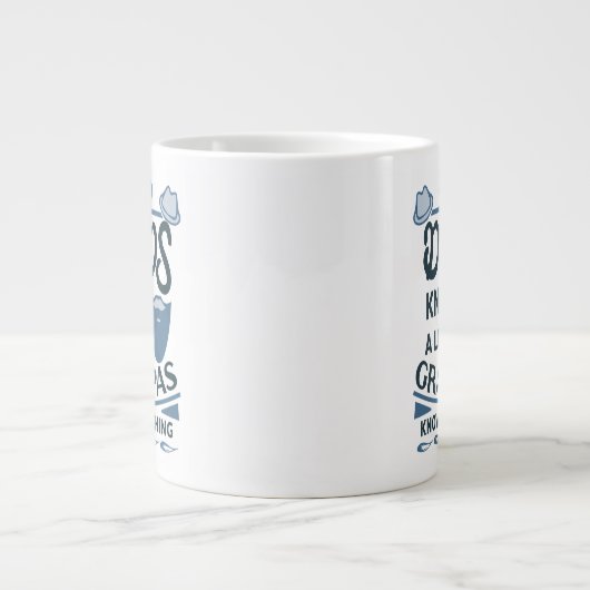 Dads kennen veel, opa weet alles grote koffiekop (Voorkant)