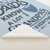 Dads kennen veel, opa weet alles sherpa deken (3/4)