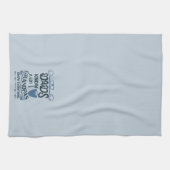 Dads kennen veel, opa weet alles theedoek (Horizontaal)