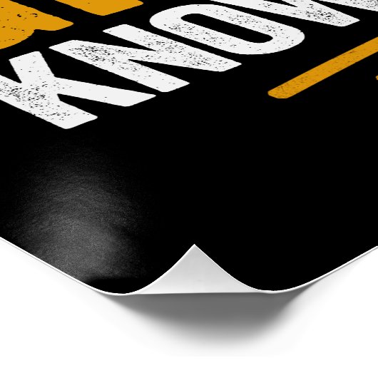 Dads Know A Lot But Grandpas Know Everything Perfect Poster (Hoek)