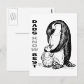 Dads Know Best Briefkaart (Voorkant / Achterkant)