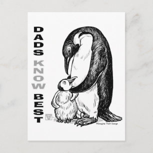 Dads Know Best Briefkaart