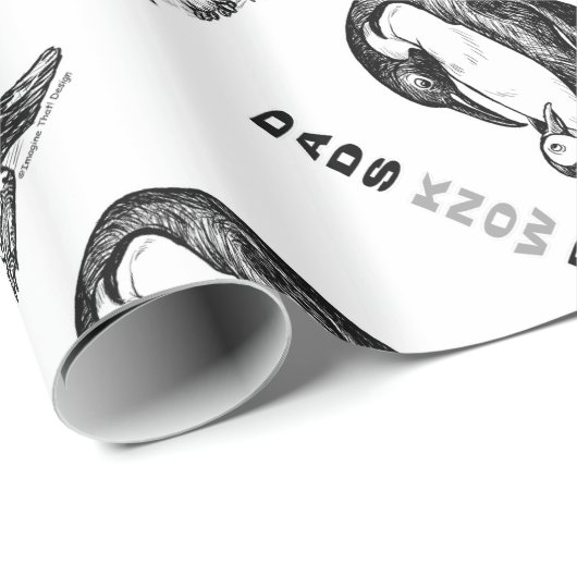 Dads Know Best Cadeaupapier (Rol Hoek)