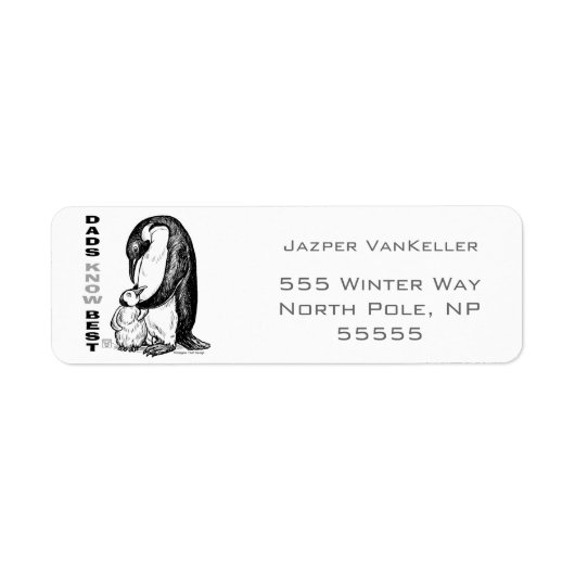 Dads Know Best Etiket (Voorkant)