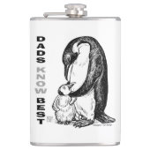 Dads Know Best Heupfles (Voorkant)