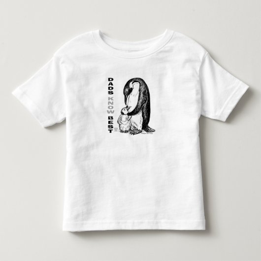 Dads Know Best Kinder Shirts (Voorkant)