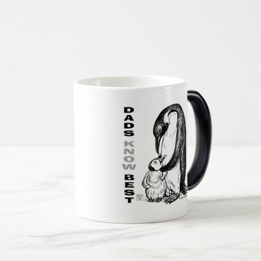 Dads Know Best Magische Mok (Voorkant rechts)