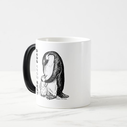 Dads Know Best Magische Mok (Voorkant links)