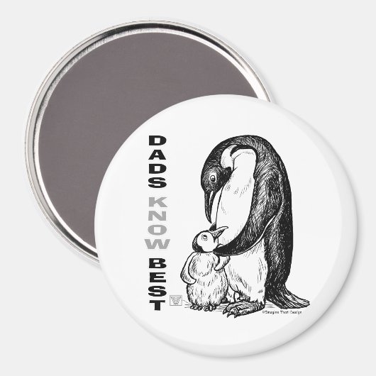 Dads Know Best Magneet (Voorkant / Achterkant)