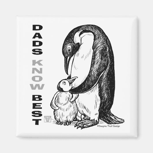 Dads Know Best Magneet (Voorkant)
