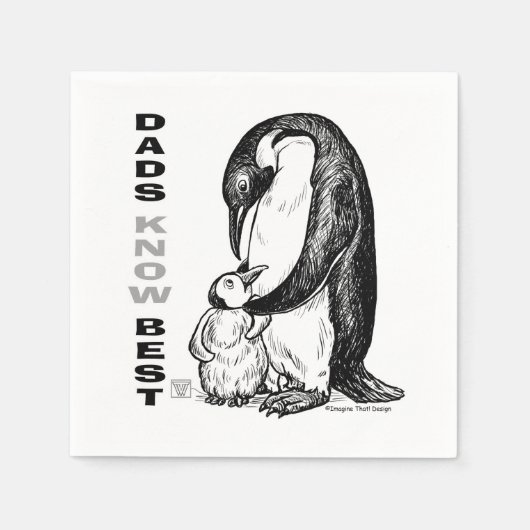 Dads Know Best Servetten (Voorkant)