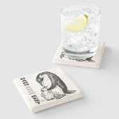 Dads Know Best Stenen Onderzetter (Zijkant)