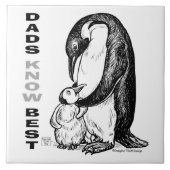 Dads Know Best Tegeltje (Voorkant)