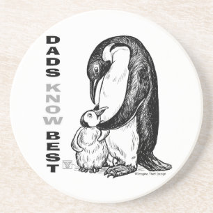 Dads Know Best Zandsteen Onderzetter