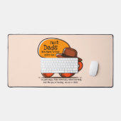 Dads kunnen moeilijk cadeaus kopen voor bureaumat (Keyboard & Muis)