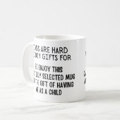 Dads kunnen moeilijk cadeaus kopen voor koffiemok (Voorkant links)