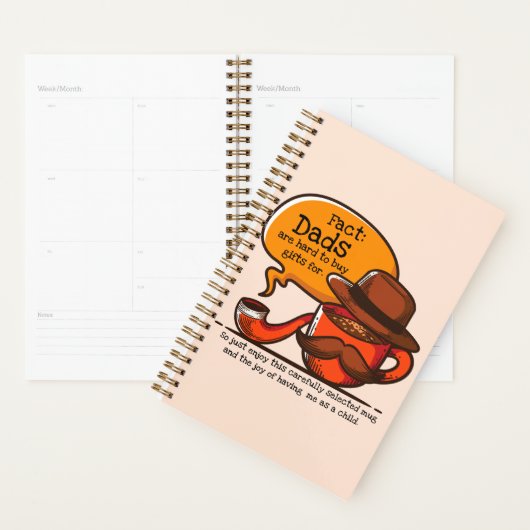 Dads kunnen moeilijk cadeaus kopen voor planner (Display)