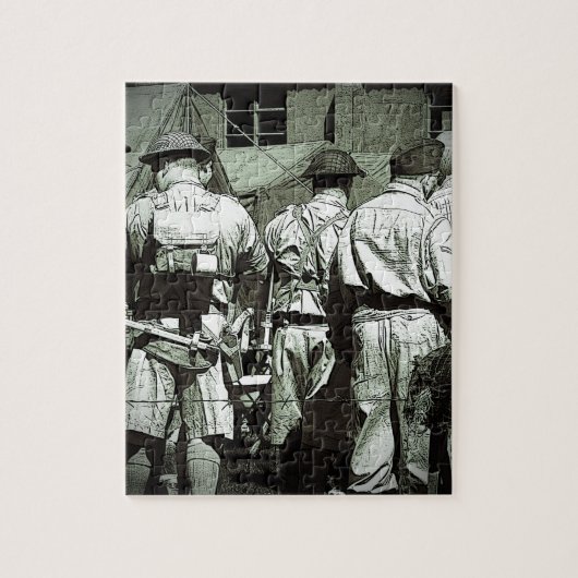 Dads Leger parade Legpuzzel (Verticaal)