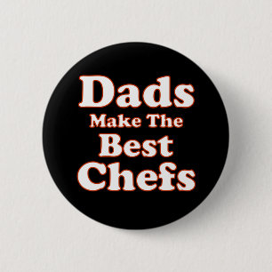 Dads maakt beste Chefs-Button Ronde Button 5,7 Cm