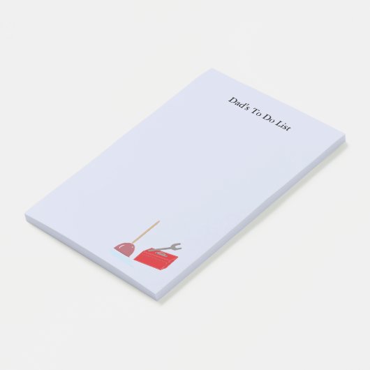 Dads om lijst te doen post-it® notes (Schuin)