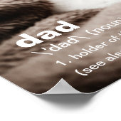 Dads Photo Poster (Hoek)