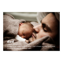 Dads Photo Poster