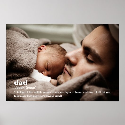 Dads Photo Poster (Voorkant)