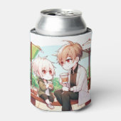 Dad's Retreat - Chibi Vader & Kind Koelbox Blikjeskoeler (Blikje Voorkant)