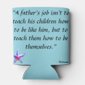 Dad's Retreat - Chibi Vader & Kind Koelbox Blikjeskoeler (Achterkant)