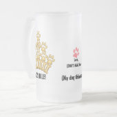 DADS RULE! MATGLAS BIERPUL (Voorkant links)