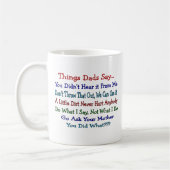 Dads say-Vaderdag cadeautjes Koffiemok (Links)