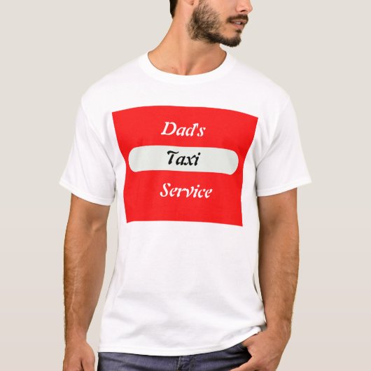 dads taxi t-shirt (Voorkant)