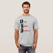 Dads tegen dodjat t-shirt (Voorkant volledig)