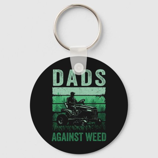 Dads tegen onkruid grappigere gradening grawn mowi sleutelhanger (Voorkant)