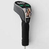 Dads Tiny Golf Tribe Custom Vaderdag Foto Golfheadcover (Schuin)