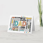 Dad's Ultimate Toolkit: gebouwd met liefde en krac Kaart (Voorkant)