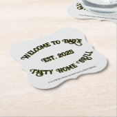 Dad's van RoseWrites Paper Onderzetter (Gekanteld)