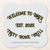 Dad's van RoseWrites Paper Onderzetter (Voorkant)