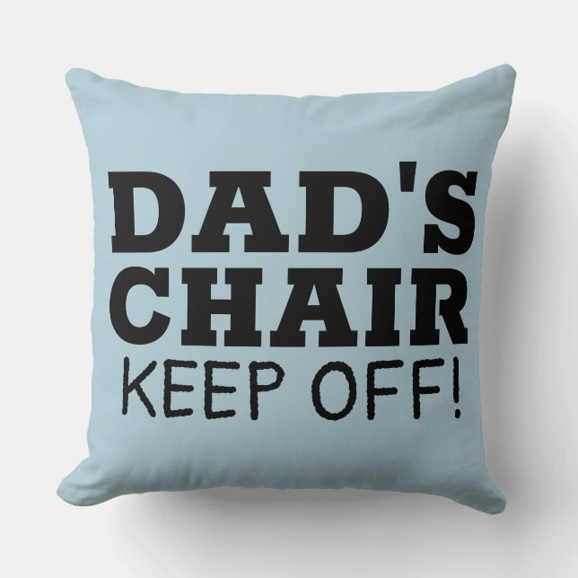 DAD'S VOORZITTER PILLOW KUSSEN (Voorkant)