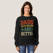 Dads with Beards Are Better Dad  for Men Fathers D Trui (Voorkant volledig)