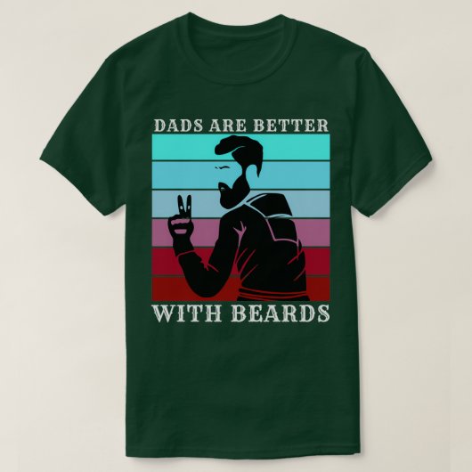 Dads zijn beter bij paden 1 1 t-shirt (Design voorkant)