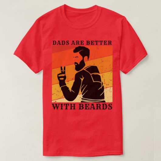 Dads zijn beter met 77-jarigen t-shirt (Design voorkant)
