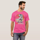 Dadsaurus Dinosaur Dad Saurus T Rex Daddy Papa T-shirt (Voorkant volledig)