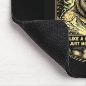 Dadsquatch als een gewone vader meer squatchy muismat (Hoek)