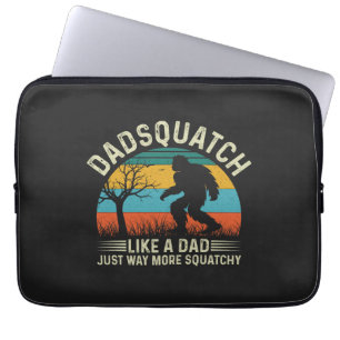 Dadsquatch als een vader veel meer gecompliceerd laptop sleeve